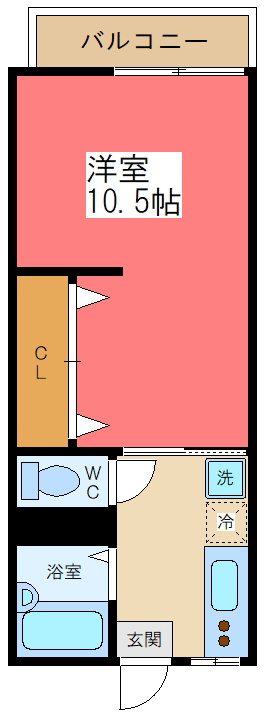 桜コーポの間取り