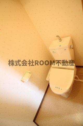 ガーデンヒルズ吉尾のトイレ|落ち着いたトイレです