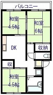 【間取り】 | ライズィングマンションC棟