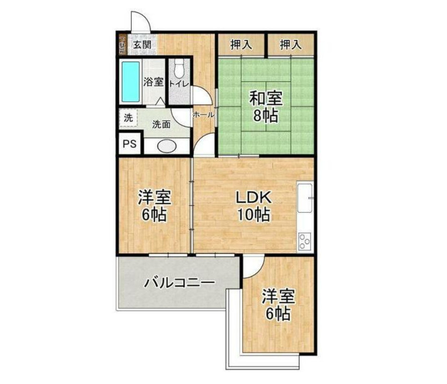 シフォンの間取り
