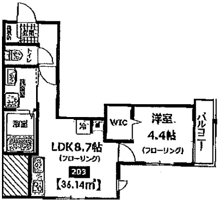 ストリームヒルズ祐天寺の間取り