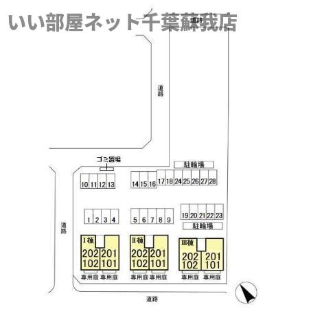 ヴァンガードⅡの区画図