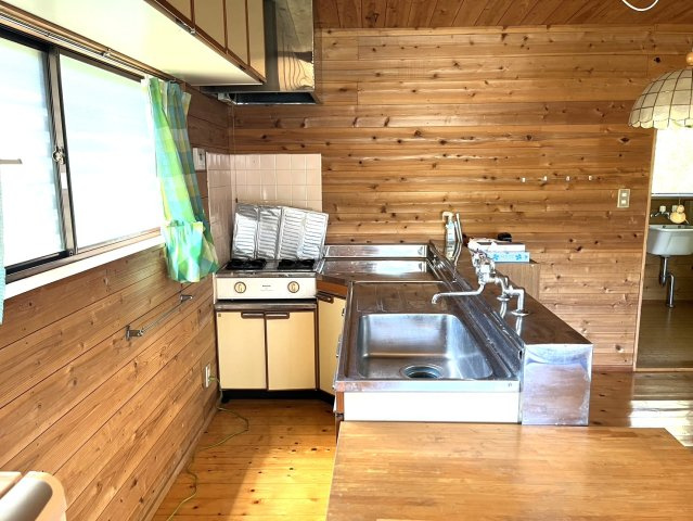 那須烏山市月次平屋　中古戸建のキッチン