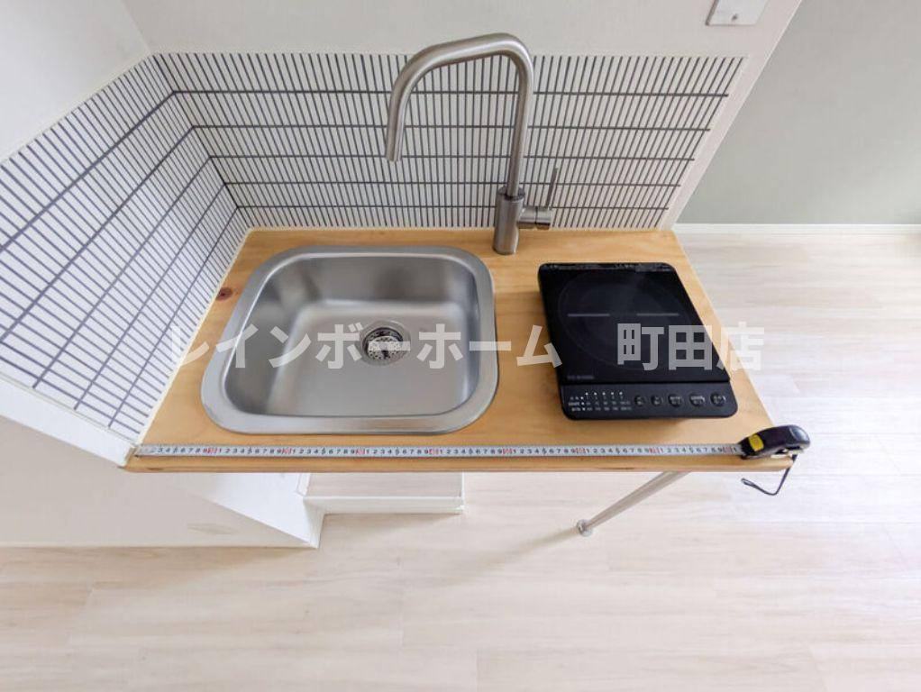 センターテラス※初期費用分割後払いサービス利用可能物件のキッチン