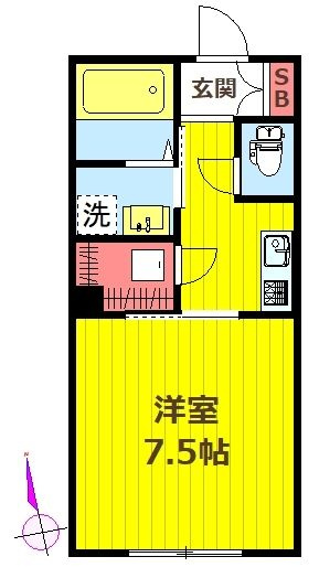 フォルス２４の間取り