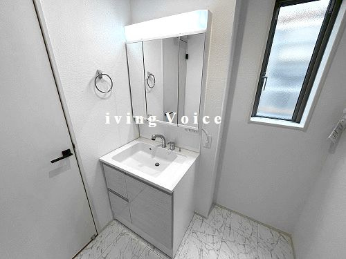 【仲介手数料０円】相模原市千代田18期　新築一戸建ての独立洗面台|相模原市千代田18期　新築一戸建て