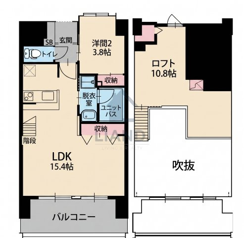 ベイグランデ　博多小学校区の間取り|ベイグランデ