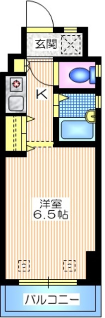 ドリームハイツの間取り|角部屋2面採光　明るい色調の綺麗なお部屋
