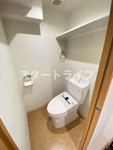 大阪市淀川区西三国３丁目の賃貸マンションのトイレ|参考写真