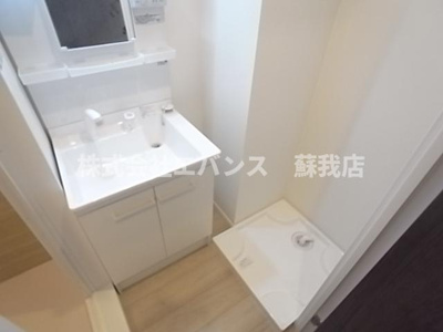 【洗面所】 | テリアズ港町 | 使いやすい洗面所です