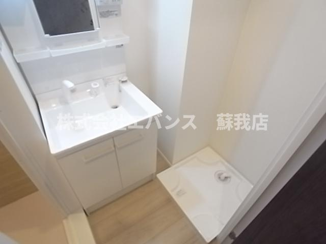 【洗面所】 | テリアズ港町 | 使いやすい洗面所です