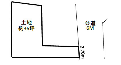 厚木市妻田西1丁目　中古戸建の区画図