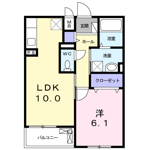 【間取り】 | ハーモニー安満