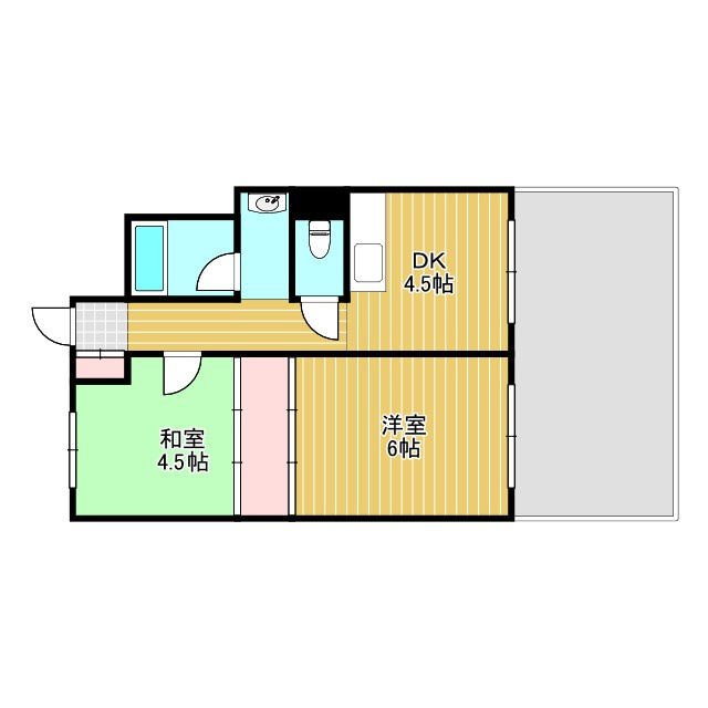 豊中サンハイツの間取り