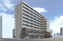 【外観パース】 | マイコート日野新町 | 外観パースです。