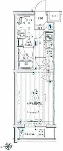 リライア西台の間取り