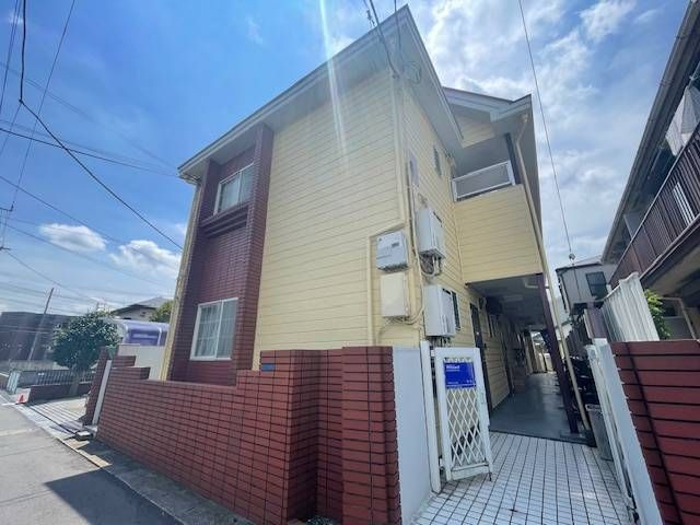 柏市富里２丁目のアパートの外観