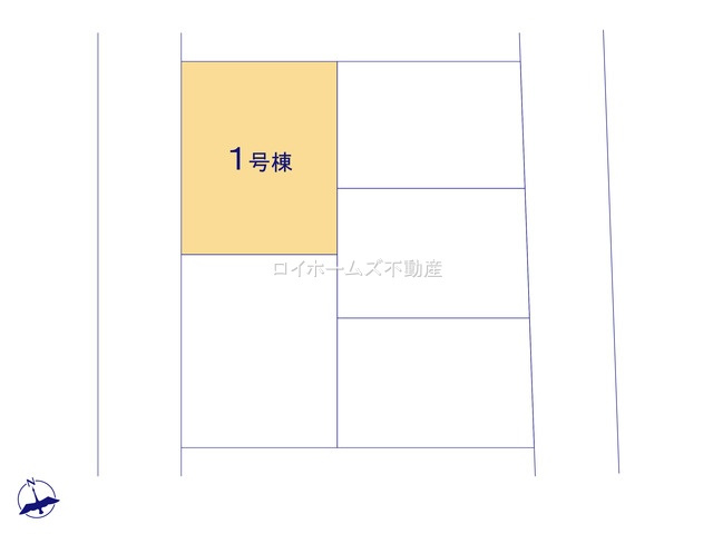 【区画図】 | 名古屋市中川区万場１丁目1603『仲介料無料』新築戸建て | 1号棟
