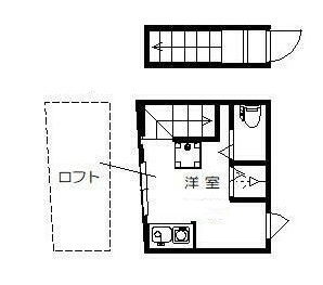 サークルハウス板橋区役所前弐番館の間取り|間取りです。