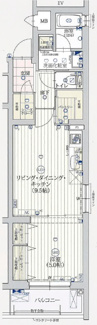 【間取り】 | ベラジオ雅び京都烏丸西