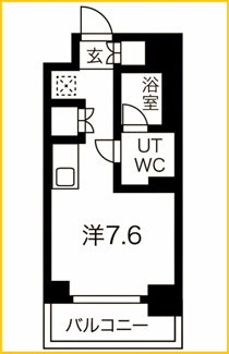 【間取り】 | クラリッサ横浜アレッタ