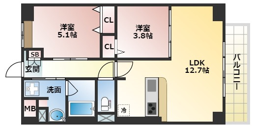 【間取り】 | Abundant