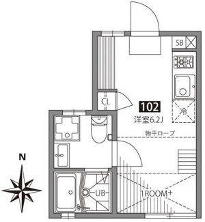 【間取り】 | ソシガヤテラスS