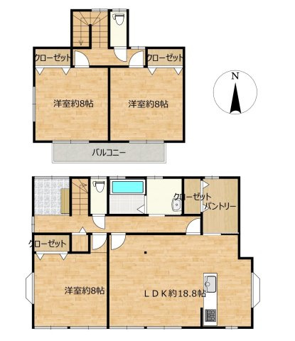 中古戸建　矢吹町文京町　中畑小・矢吹中の間取り|【リフォーム中】これから間取り変更を行い、3SLDKの間取りになる予定です！
