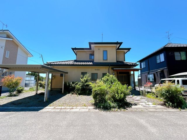 中古戸建　矢吹町文京町　中畑小・矢吹中の外観|【リフォーム中】