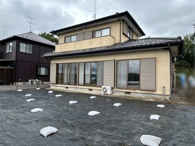 中古戸建　矢吹町文京町　中畑小・矢吹中の外観|【リフォーム中】