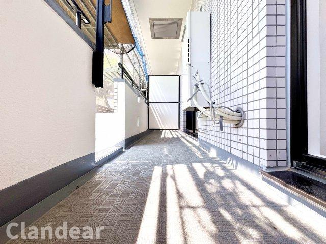 東立石ガーデンのバルコニー|ドキドキの新生活も、安心してスタート。ぴったりの住まいを見つけませんか？クランディアが一緒に住まい選びをサポートします‼　まずは、お気軽にお問合せください　＃クランディア