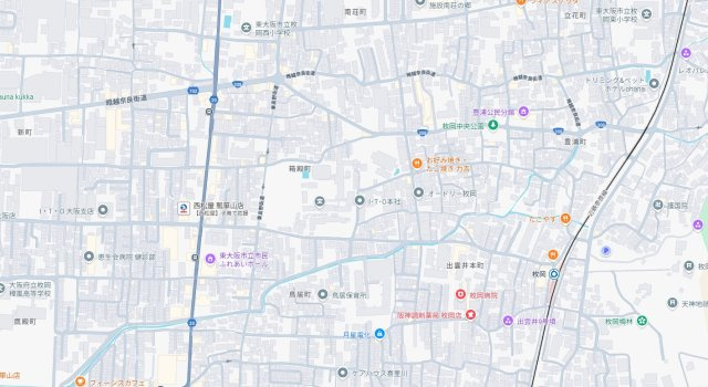東大阪市豊浦町　第1期　新築一戸建の地図