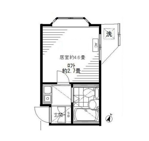 ＩＫＩ妙蓮寺の間取り