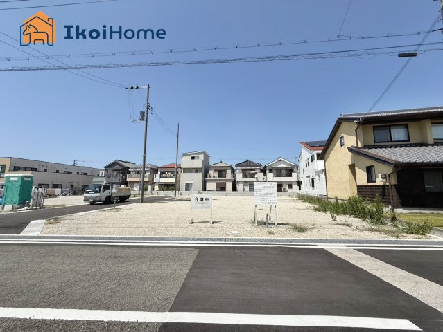 明石市松江　3号地　新築戸建の外観|山電「林崎松江海岸」駅まで徒歩8分！全8区画分譲です！3号地は南向きで陽当たり・通風良好！