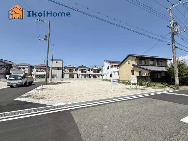明石市松江　3号地　新築戸建の前面道路含む現地写真|物件・当店の最寄駅まで無料送迎！最短10分で指定場所へお迎えに向かいます！まずはお問い合わせください