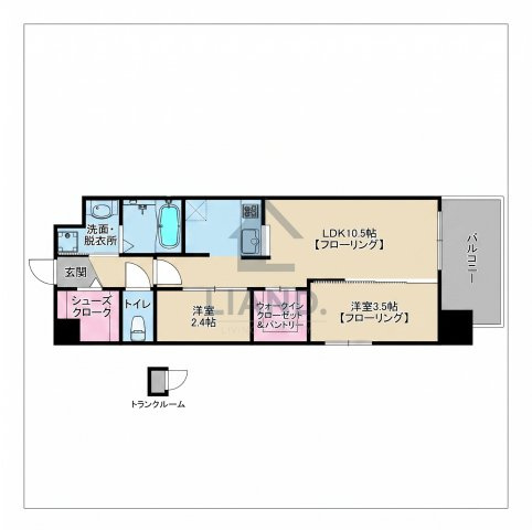 ERFOLG hakata　吉塚小学校区の間取り|ERFOLG hakata