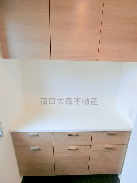 イプセ蒲田のキッチン|キッチン収納