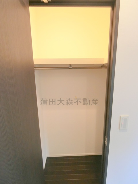 イプセ蒲田の収納|収納　ウォークインクローゼット！
