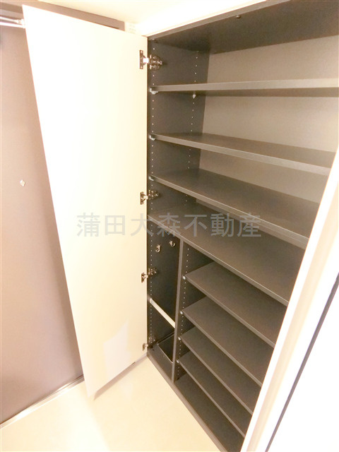 シーズンフラッツ大森エアリーの設備|玄関収納　シューズBOX