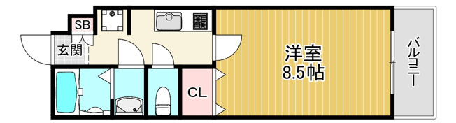 【間取り】 | ディアコート中宮