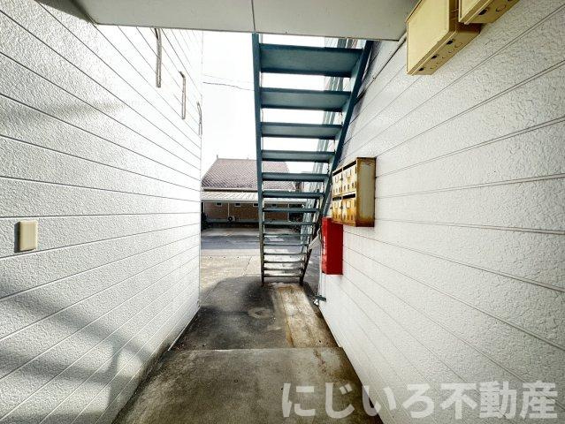 井村ハイツⅡのロビー