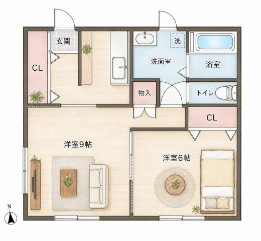 【間取り】 | カーサカリーノ