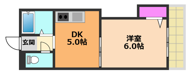 【間取り】 | プロミネンス下村