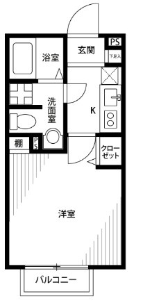 アムールReposの間取り