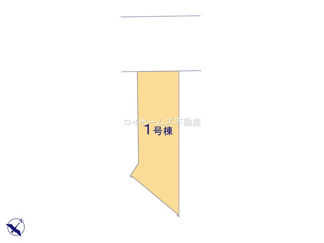 【区画図】 | 名古屋市名東区上社３丁目2104『仲介料無料』新築戸建て | 1号棟