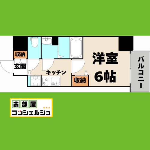 エステート金山の間取り