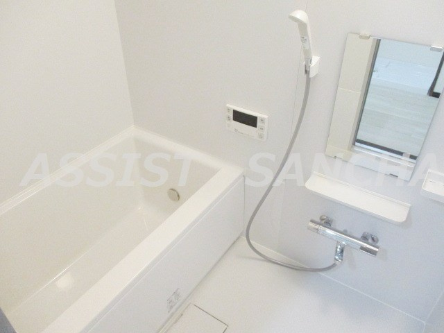 綴マンションの浴室