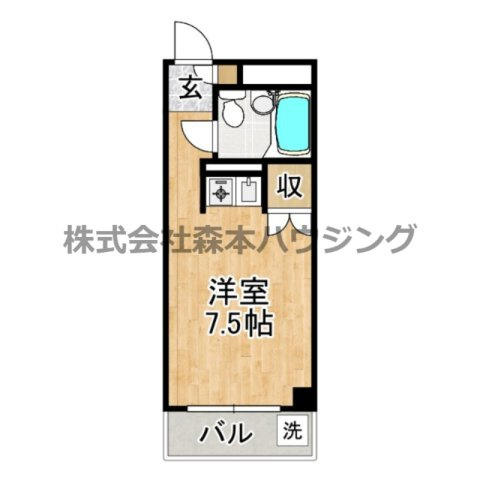 【間取り】 | 　フルグランデ日向町