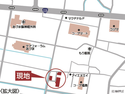 【地図】 | Livele Garden.S　大森第10　7号棟