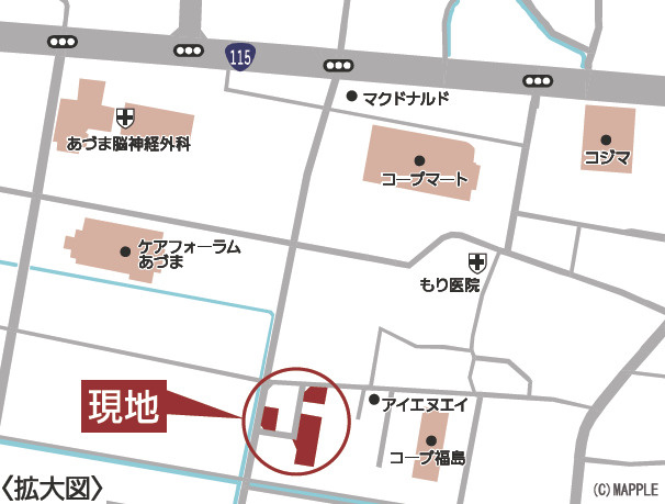 【地図】 | Livele Garden.S　大森第10　7号棟
